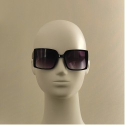 Солнцезащитные очки 9113 NN, черная оправа, серая линза