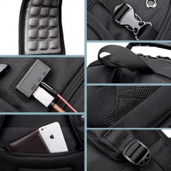 Рюкзак Bange (BGS1905 Black) 15.6" с USB Черный 