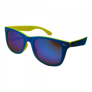 Сонцезахисні окуляри 2140 R.B Блакитний Матовий/Жовтий/Блакитне Дзеркало