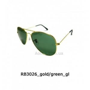 R.B 3026 gold/green_gl