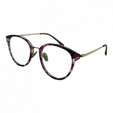 Іміджеві окуляри оправа TR90 5089 G5G6 Фіолетовий леопардовий