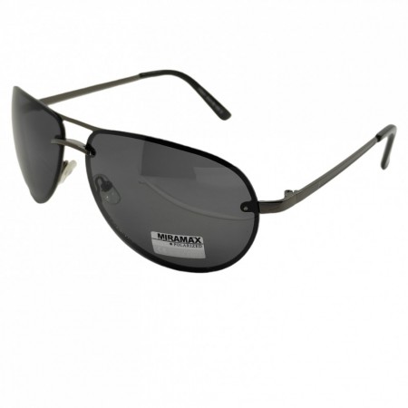 MIRAMAX Polarized 9021 Сталь/Чёрный