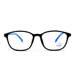 Детские компьютерные очки Blue Blocker оправа TR 81808 NN Черный/синий