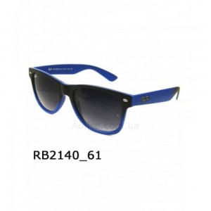 Сонцезахисні окуляри 2140 R.B C61 Синій Матовий/Чорний