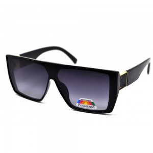 Поляризованные солнцезащитные очки 2244 LV Глянцевый черный/серый