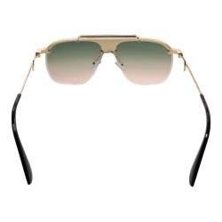 Солнцезащитные очки M 64 LV B64 LV Золото/Зелено-розовый