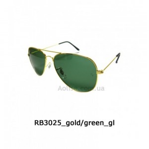 RB 3025 gold/green_gl
